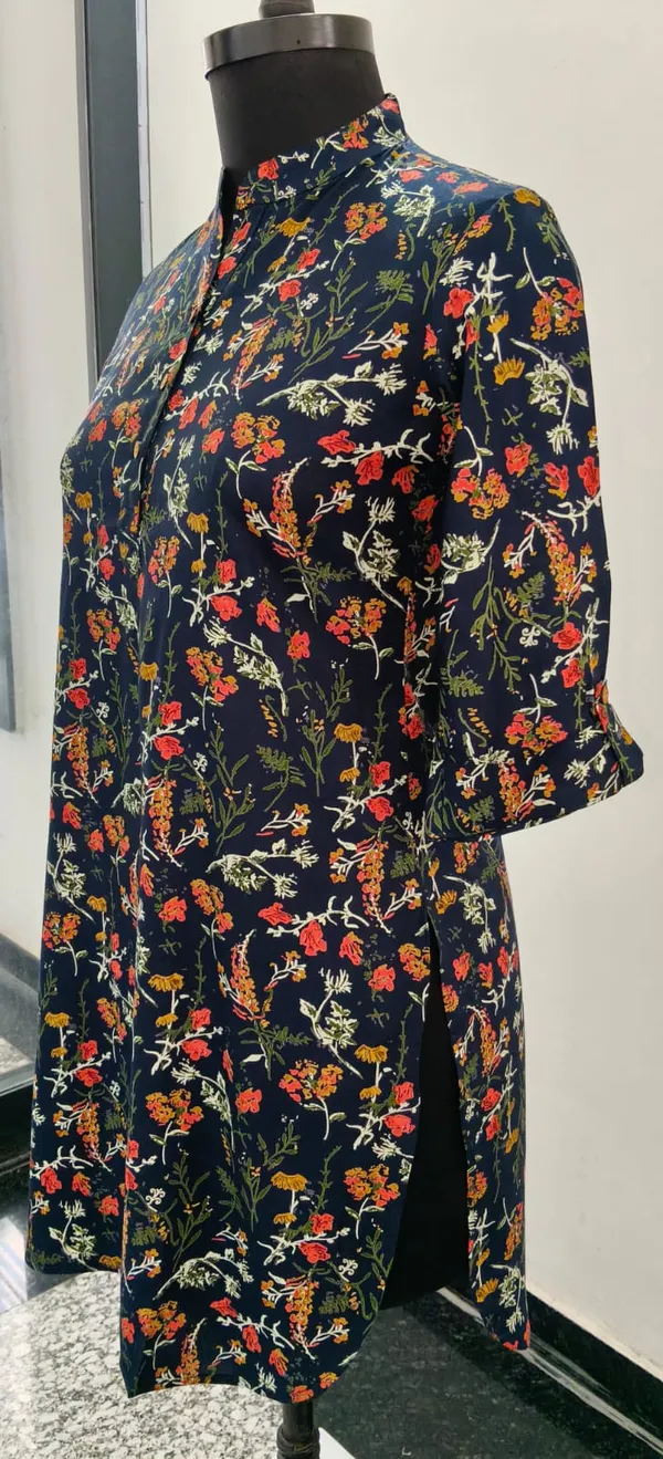 Navy_Blue_Fine_Viscose_Premium_Top_For_Women