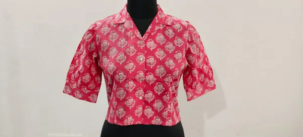 Pink_Pure_Cotton_Premium_Crop_Top_For_Women