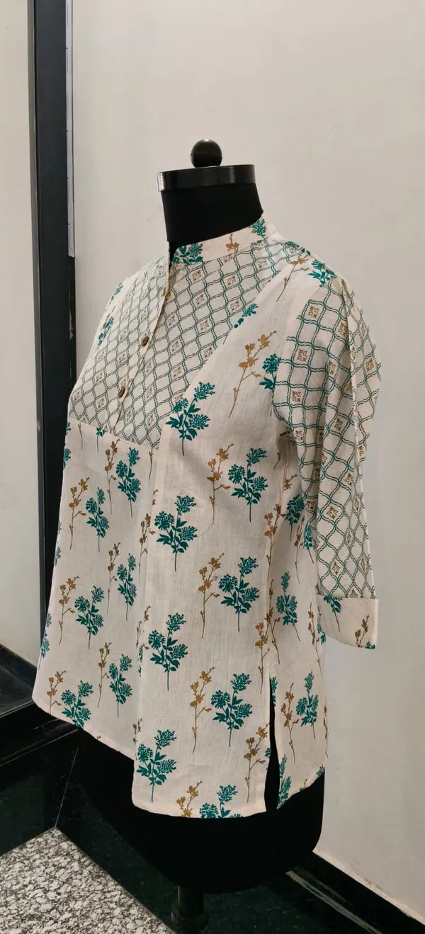 Green_Pure_Cotton_Flex_Premium_Top_For_Women