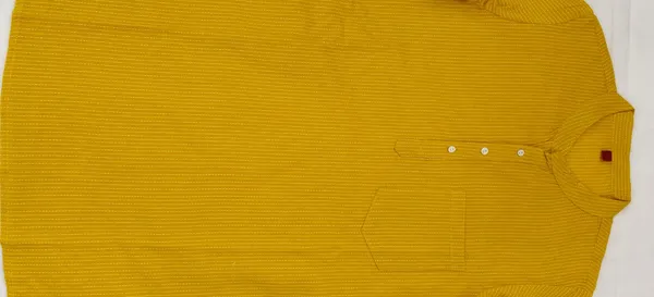 Mustard_Pure_Cotton_Premium_Kurta_For_Kids