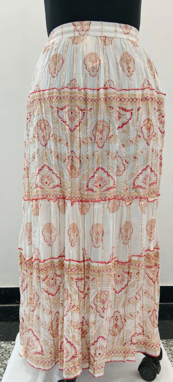 Off_White_With_Red_Print_Fine_Viscose_Lurex_Crinkle_Premium_Skirt_For_Women