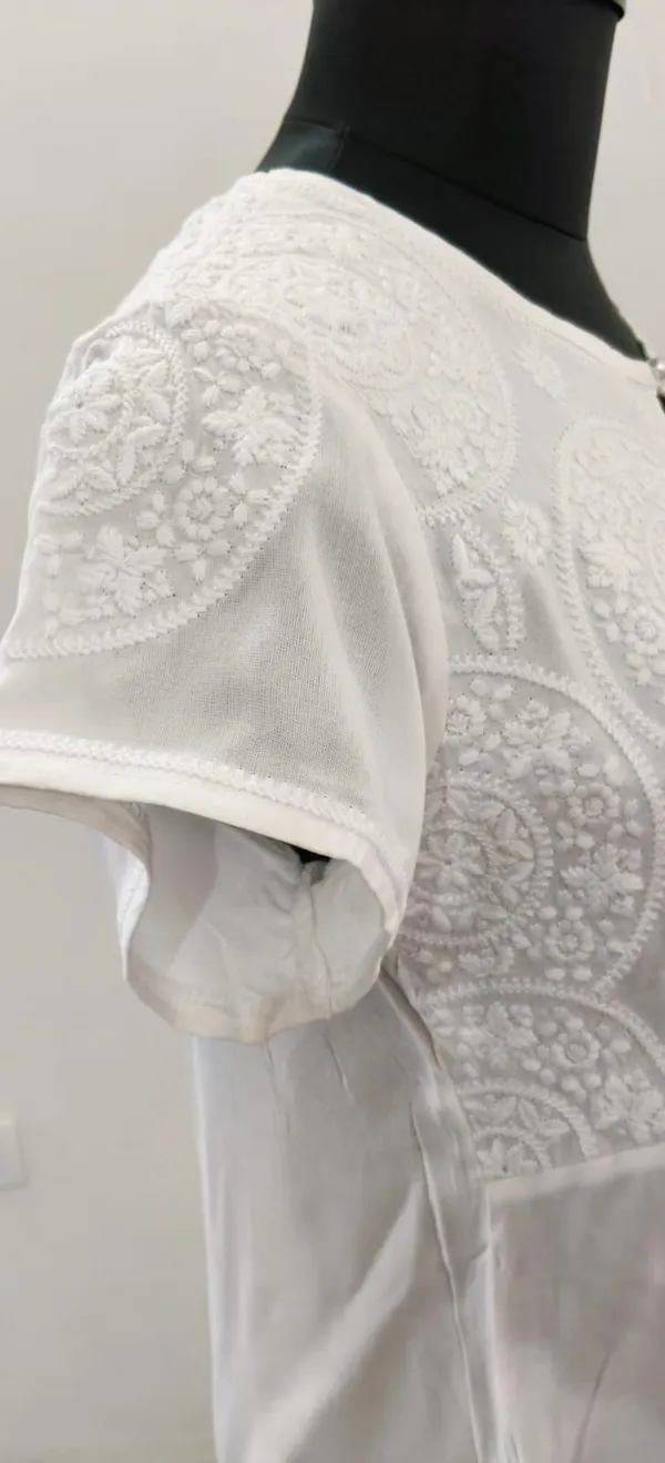 White_Fine_Viscose_Premium_Tunic_Top_For_Women