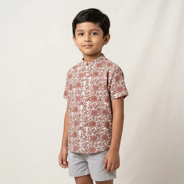 Brown_Pure_Cotton_Premium_T-Shirt_For_Kids
