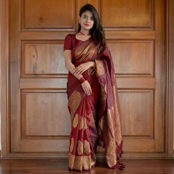 Women's_Soft_Lichi_Silk_Saree_|_Kanjivaram_&_Banarasi_Design_|_Festive_&_Wedding_Wear