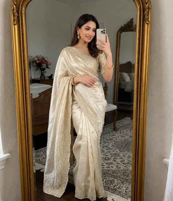 Golden_Banarasi_Silk_Festive_Saree_With_Heavy_Embellished_Border