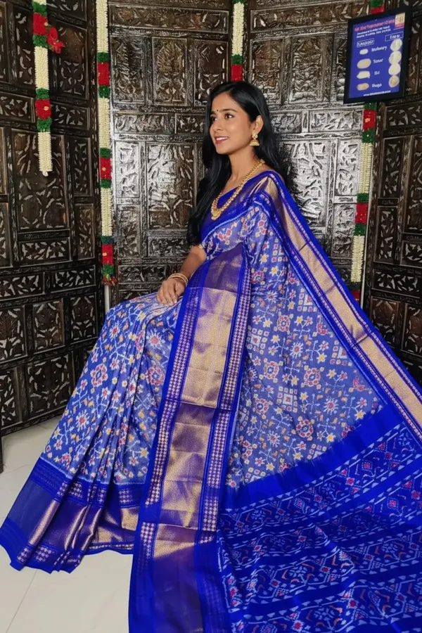 Traditional_Pochampalli_Ikkat_Designer_Print_Dolla_Silk_Saree