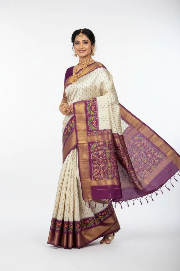 Traditional_Pochampalli_Ikkat_Designer_Print_Dolla_Silk_Saree