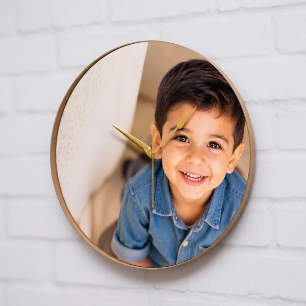 Personalized_Round_Full_Photo_Wooden_Wall_Clock_Single_Picture