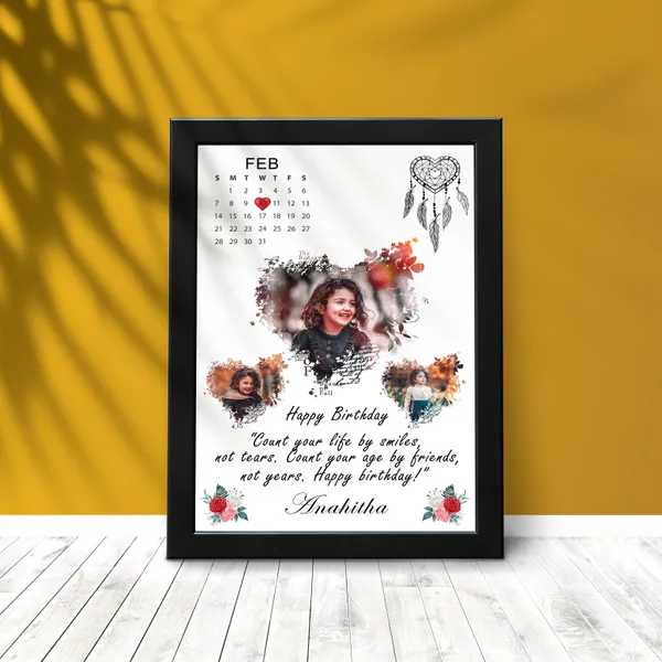 Custom_Birthday_Calendar_Photo_Frame_Personalized_Name_And_Photo_Collage_Gift_With_Date_Highlight
