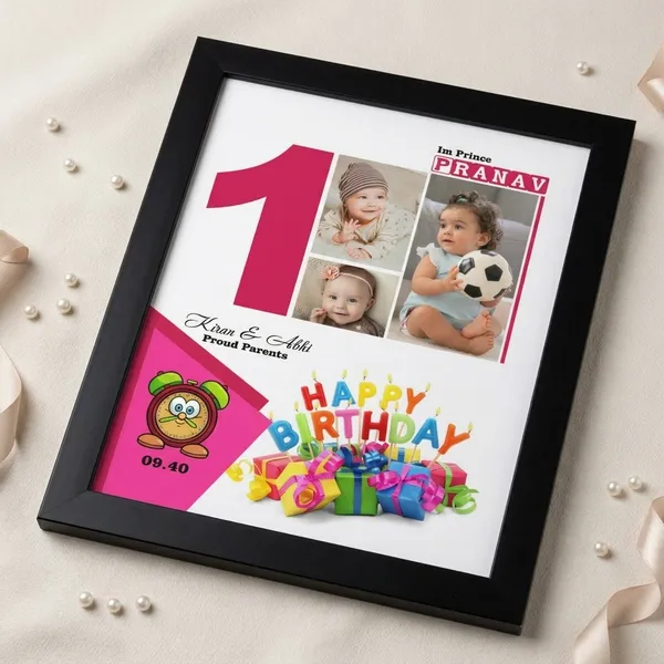 Personalized_1_St_Birthday_Photo_Collage_Frame_Custom_Number_1_Birthday_Memory_Frame