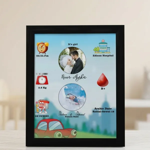Personalized_Baby_Birth_Announcement_Photo_Frame_Customized_Newborn_Baby_Details_Frame_With_Photos