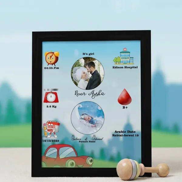 Personalized_Baby_Birth_Announcement_Photo_Frame_Customized_Newborn_Baby_Details_Frame_With_Photos