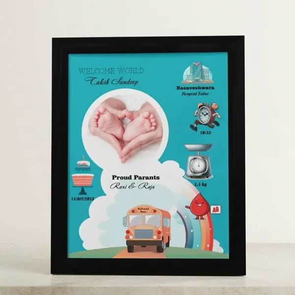 Personalized_Rainbow_And_Clouds_Theme_Baby_Birth_Stats_Frame_Customized_Newborn_Birth_Detail_Photo_Frame