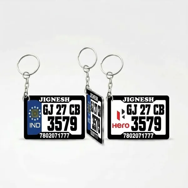 Personalized_Acrylic_Vehicle_Number_Plate_Keychain_For_Car_And_Bike_Custom_Name_And_Mobile_Number_Keyring_Double_Sided_Print