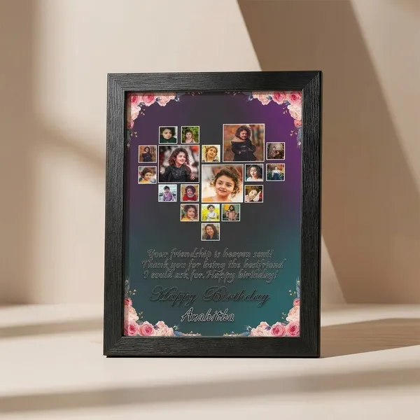 Personalized_Best_Friend_Birthday_Photo_Collage_Frame_Heart_Shape_Design