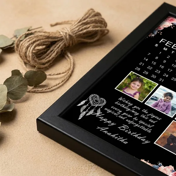 Personalized_Birthday_Calendar_Photo_Frame_Custom_Date_And_Multi_Photo_Gift
