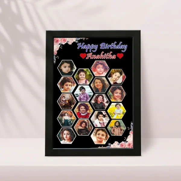 Personalized_Hexagon_Photo_Collage_Frame_Custom_Kids_Birthday_Gift_With_Name