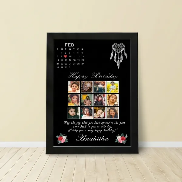 Personalized_Birthday_Calendar_Photo_Frame_Customized_Kids_Photo_Collage_Gift