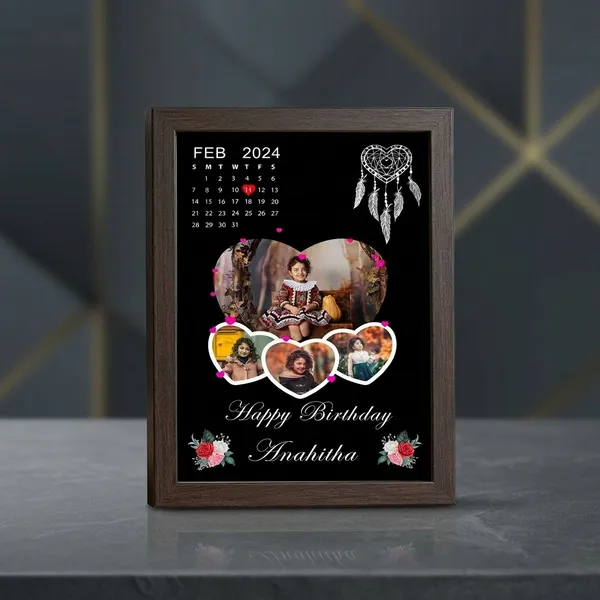 Personalized_Birthday_Calendar_Photo_Frame_Custom_Heart_Shape_Collage_Gift