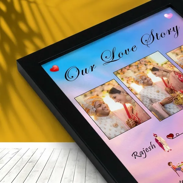 Personalized_Relationship_Timeline_Photo_Frame_Custom_Wedding_And_Anniversary_Milestone_Gift