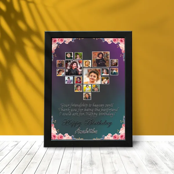 Personalized_Best_Friend_Birthday_Photo_Collage_Frame_Heart_Shape_Design
