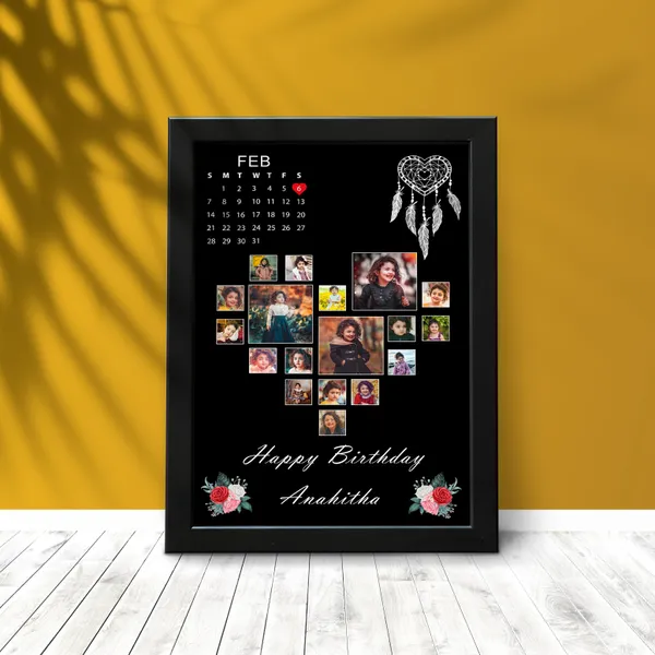 Personalized_Birthday_Calendar_Photo_Frame_Custom_Heart_Shape_Collage_Gift