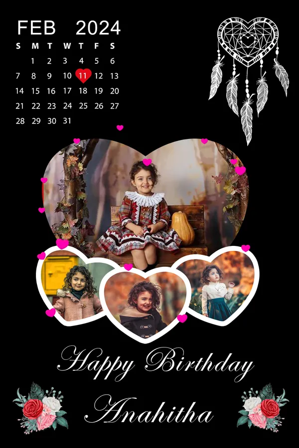 Personalized_Birthday_Calendar_Photo_Frame_Custom_Heart_Shape_Collage_Gift