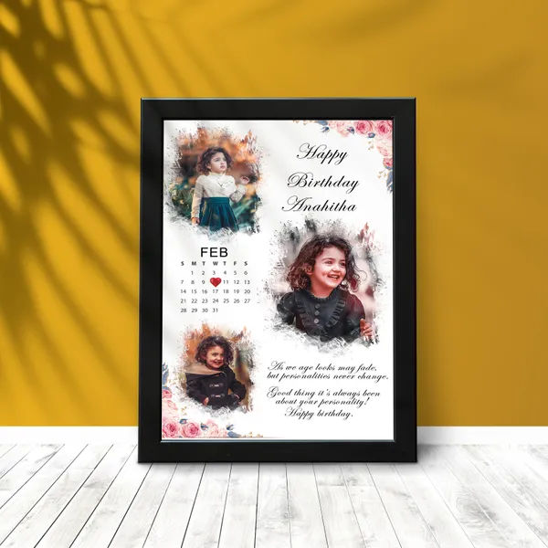 Personalized_Birthday_Calendar_Photo_Frame_Custom_Name_Photo_Collage_Gift_With_Date_Highlight