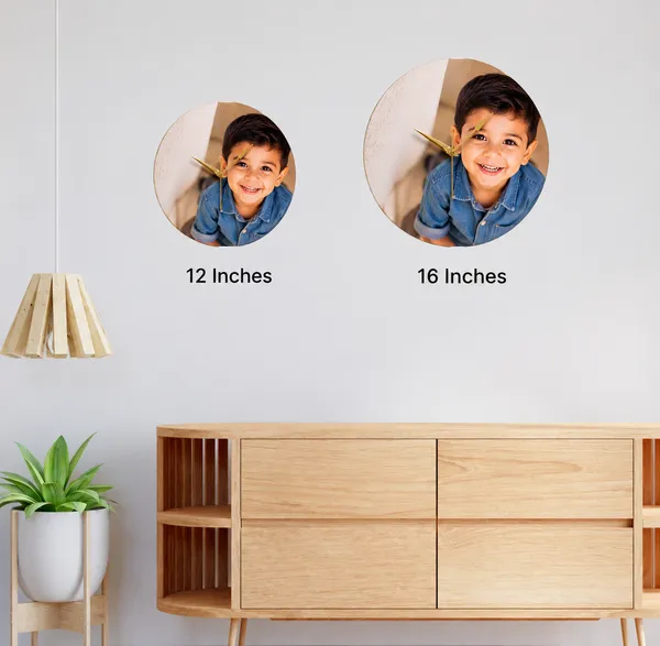 Personalized_Round_Full_Photo_Wooden_Wall_Clock_Single_Picture