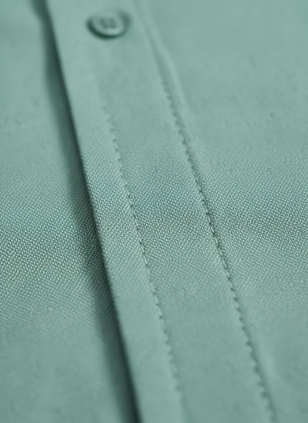 Men's_Solid_Casual_Cotton_Shirt_with_Rolled_Sleeves