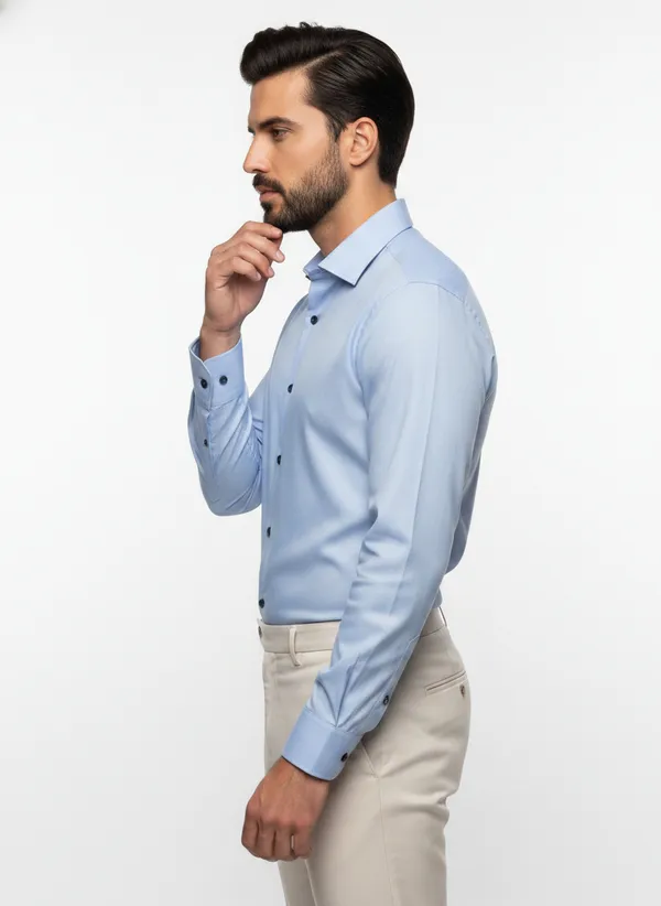 Men's_Solid_Casual_Linen_Shirt_with_Rolled_Sleeves