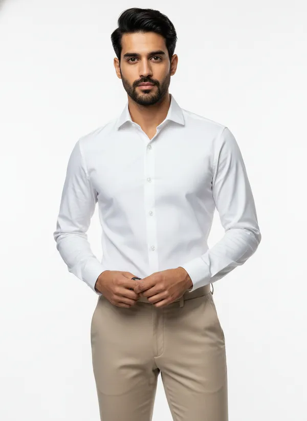 Men's_Solid_Casual_Linen_Shirt_with_Rolled_Sleeves