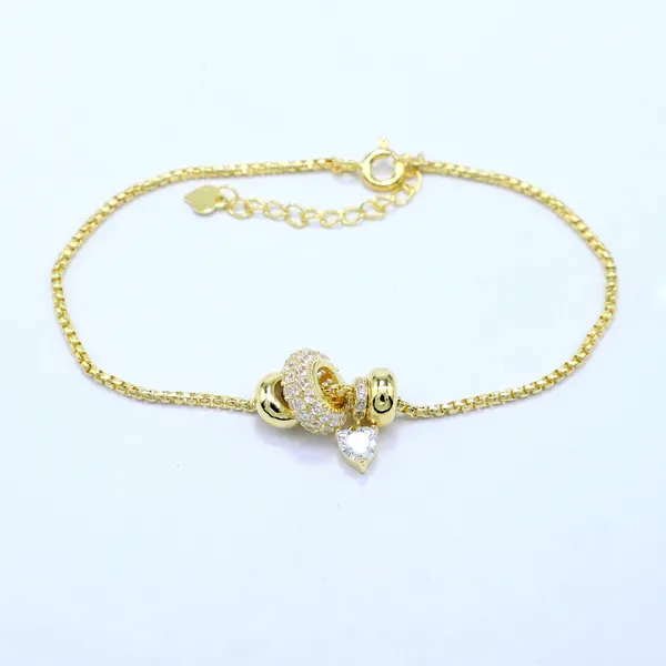 Yellow_Gold_Sterling_Silver_Charm_Bracelet_For_Women