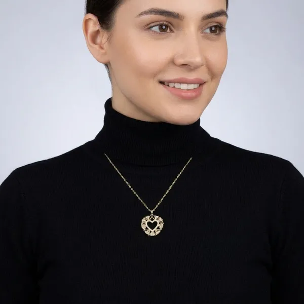 Yellow_Gold_Sterling_Silver_Sunburst_Pendant_Necklace_For_Women
