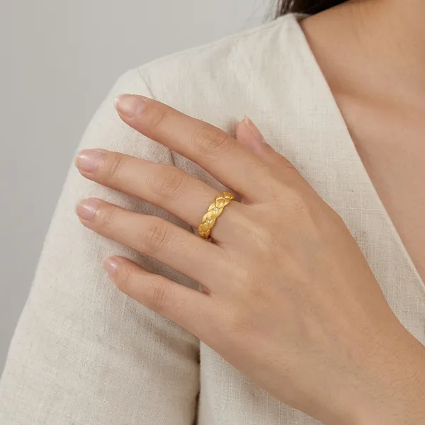 Yellow_Gold_Sterling_Silver_Braided_Adjustable_Ring_For_Women