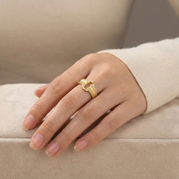 Yellow_Gold_Sterling_Silver_Zirconia_Adjustable_Ring_For_Women
