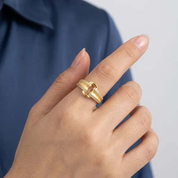 Yellow_Gold_Sterling_Silver_Zirconia_Adjustable_Ring_For_Women