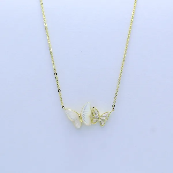 Yellow_Gold_Sterling_Silver_Butterfly_Charm_Necklace_For_Women