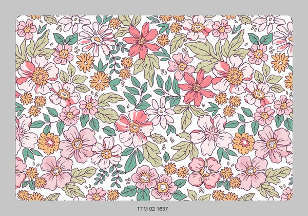 Plastic_Dining_Pink_And_Green_Blossom_Floral_Print_Place_Mat_Set_Of_6