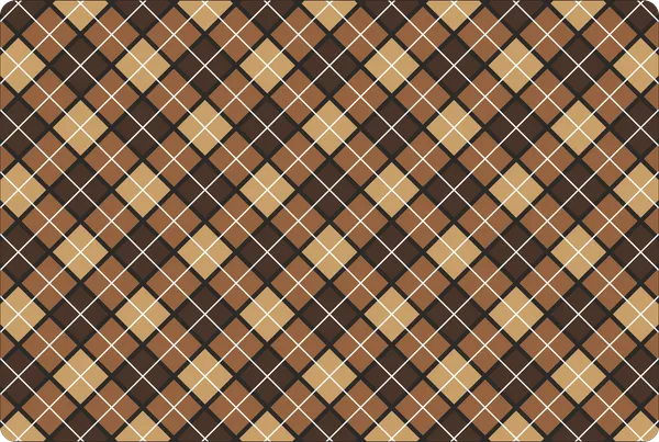 Plastic_Rustic_Brown_Plaid_Print_Reversible_Table_Mat_Set_Of_6