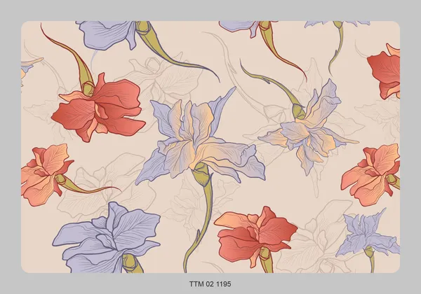 Plastic_Dining_Floral_Print_Table_Mat_Set_Of_6