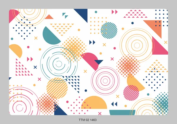 Plastic_Modern_Multicolor_Geometric_Print_Table_Mat_Set_Of_6