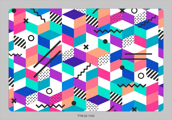 Plastic_Modern_Multicolor_Memphis_Geometric_Print_Table_Mat_Set_Of_6