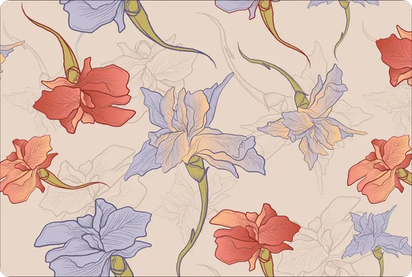 Plastic_Dining_Floral_Print_Table_Mat_Set_Of_6