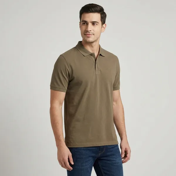 Beige_Cotton_T-_Shirt_For_Men