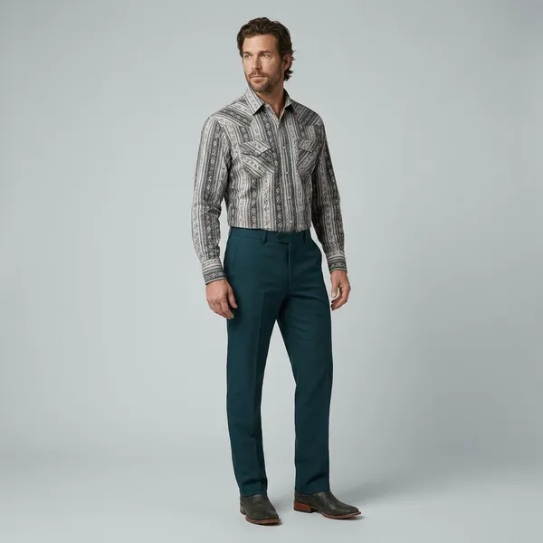 Teal_Blue_Cotton_Formal_Trousers_For_Men