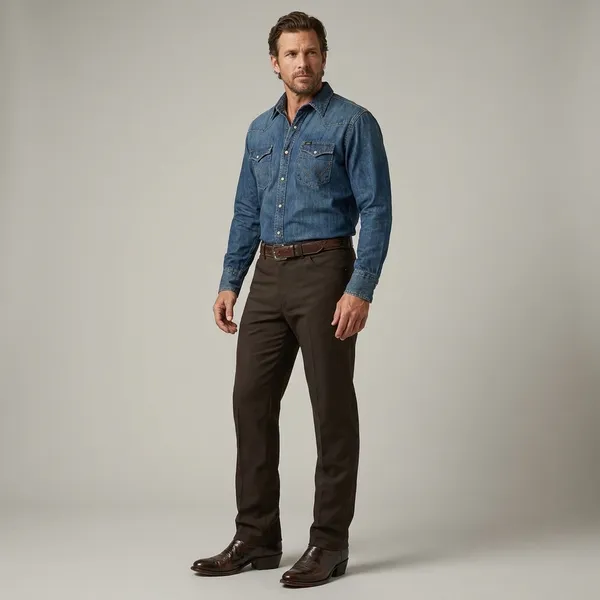 Deep_Brown_Cotton_Trousers_For_Men