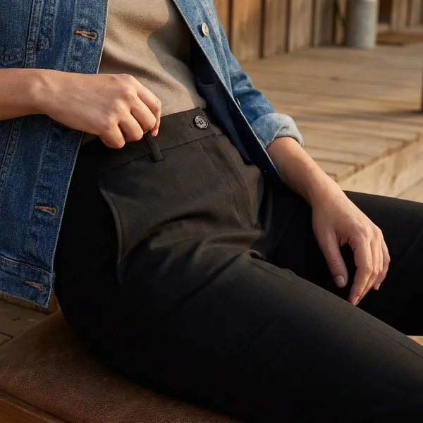 Black_Cotton_Formal_Trousers_With_Front_Pleats_For_Men