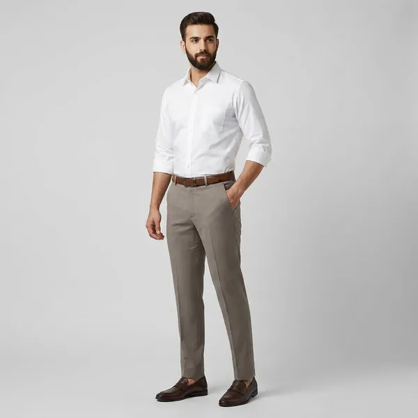 Brownish_Grey_Cotton_Formal_Trousers_With_Belt_Loops_And_Pockets_For_Men