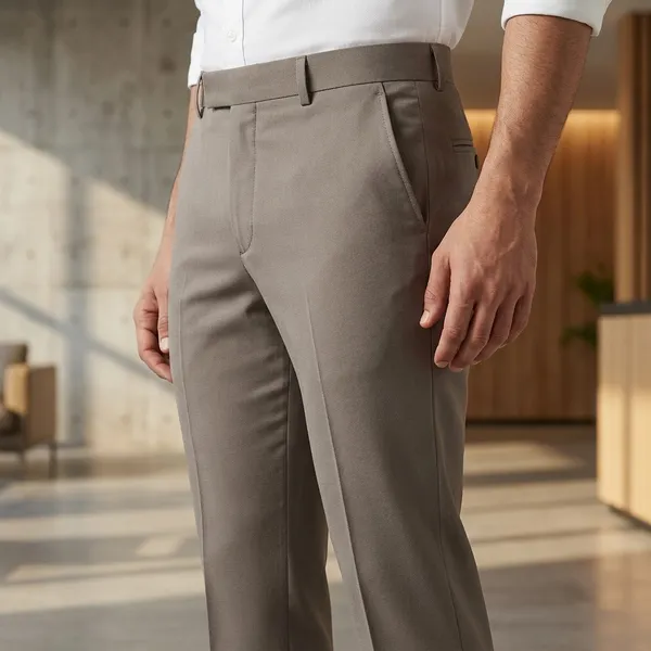 Brownish_Grey_Cotton_Formal_Trousers_With_Belt_Loops_And_Pockets_For_Men